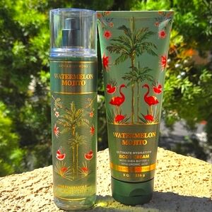 Bath & Body Works Watermelon Mojito Fine Fragrance Mist & Body Cream